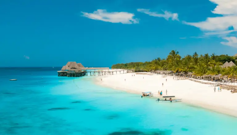 Zanzibar Beach Jetty