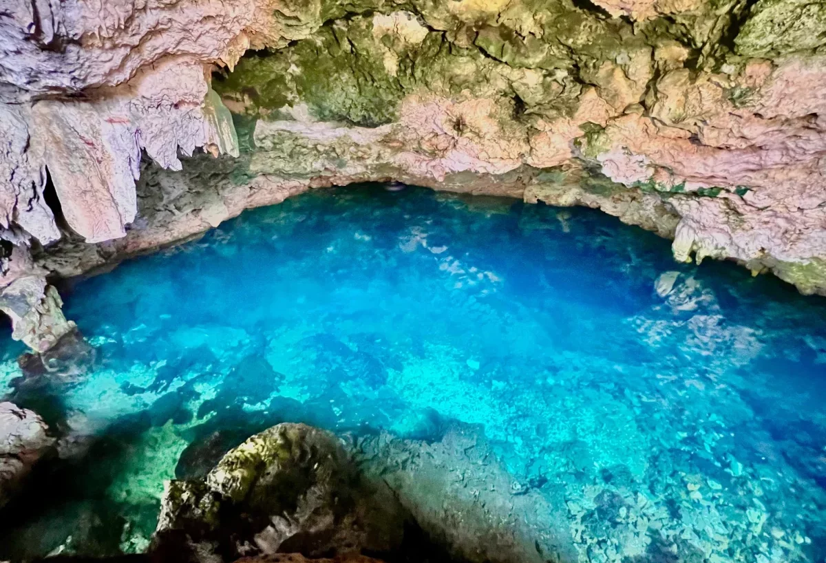Zanzibar Cave Pool Swimming