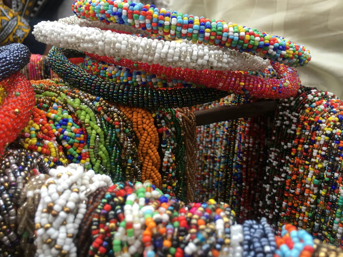 Zanzibar Bead Jewelry Handicraft Authentic Local Souvenir